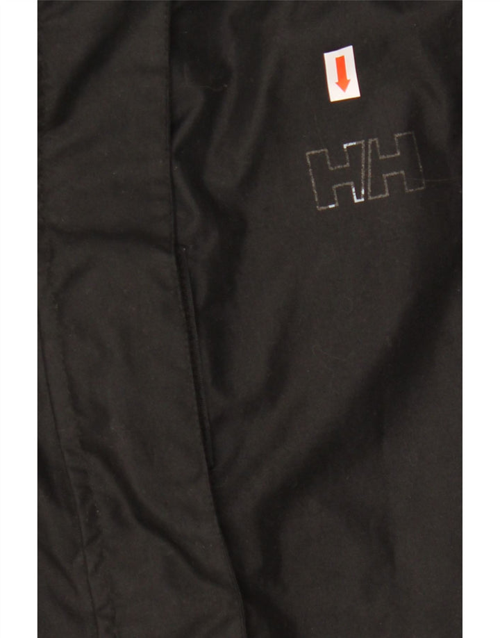 Giacca a vento oversize con cappuccio da donna Helly Hansen UK 10 piccola nera