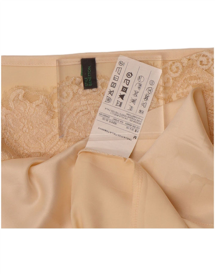 Canotta da donna Benetton UK 12 Poliestere beige medio
