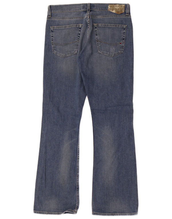 Jeans svasati da donna Tommy Hilfiger W31 L30 cotone blu