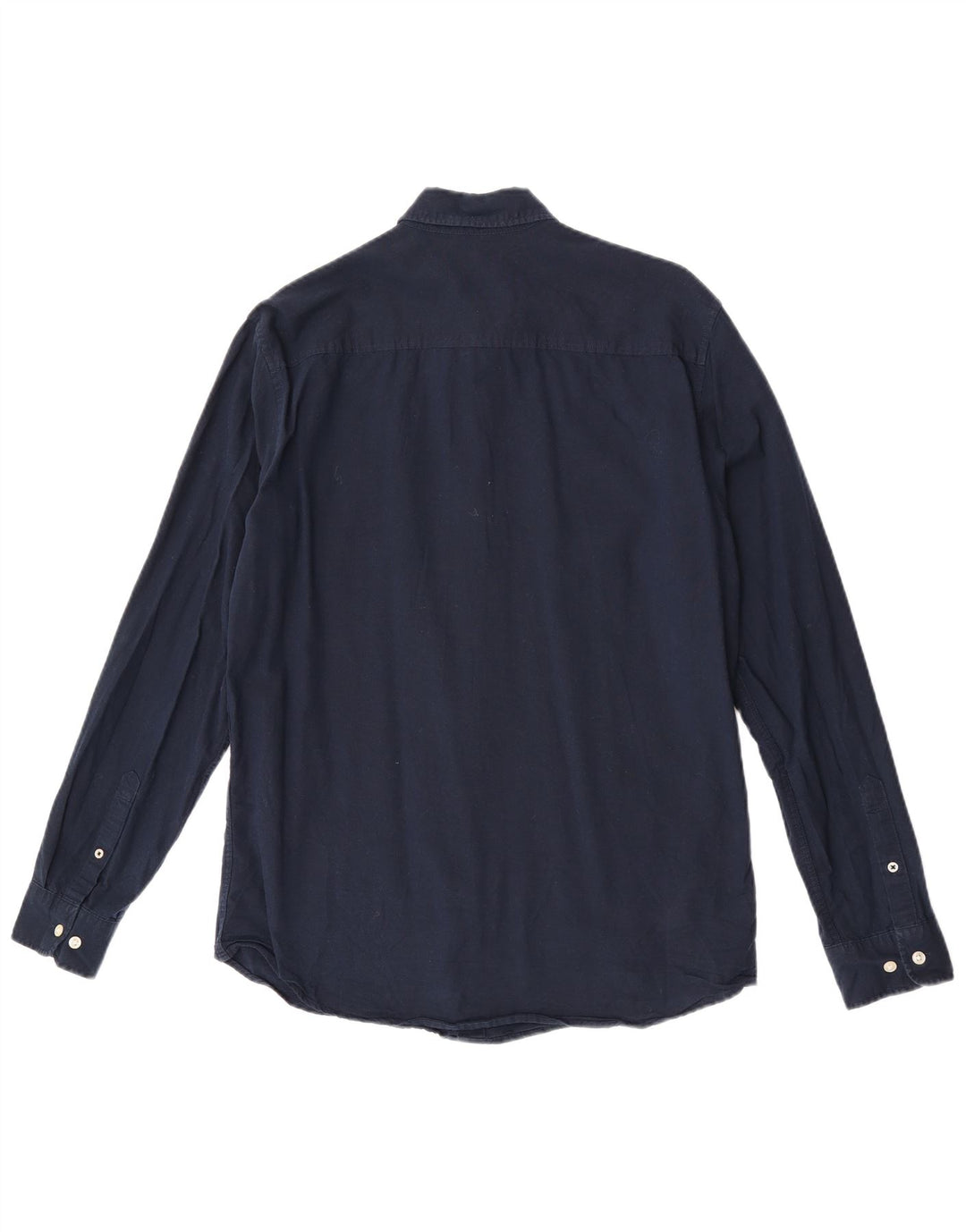 Camicia slim fit da uomo Jack & Jones in cotone blu navy medio
