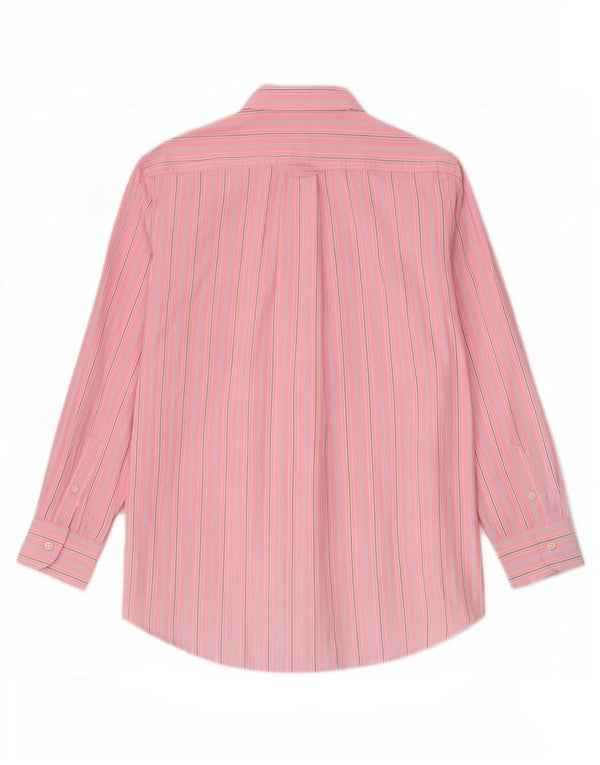 Camicia Gant Ragazzi 14-15 Anni 3XL Cotone Gessato Rosa