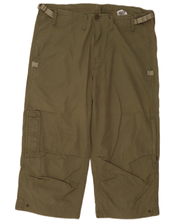 Pantaloni cargo Capri da uomo G-Star XL W40 L22 cotone kaki