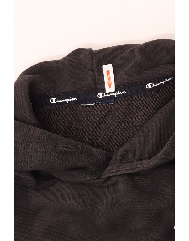 Felpa con cappuccio da donna Champion UK 14 Cotone tie dye grigio medio