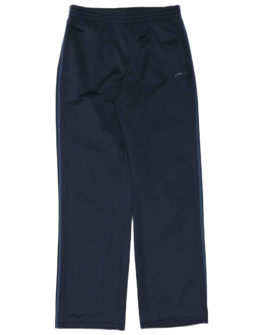 Pantaloni da tuta ASICS da uomo grandi in poliestere blu navy