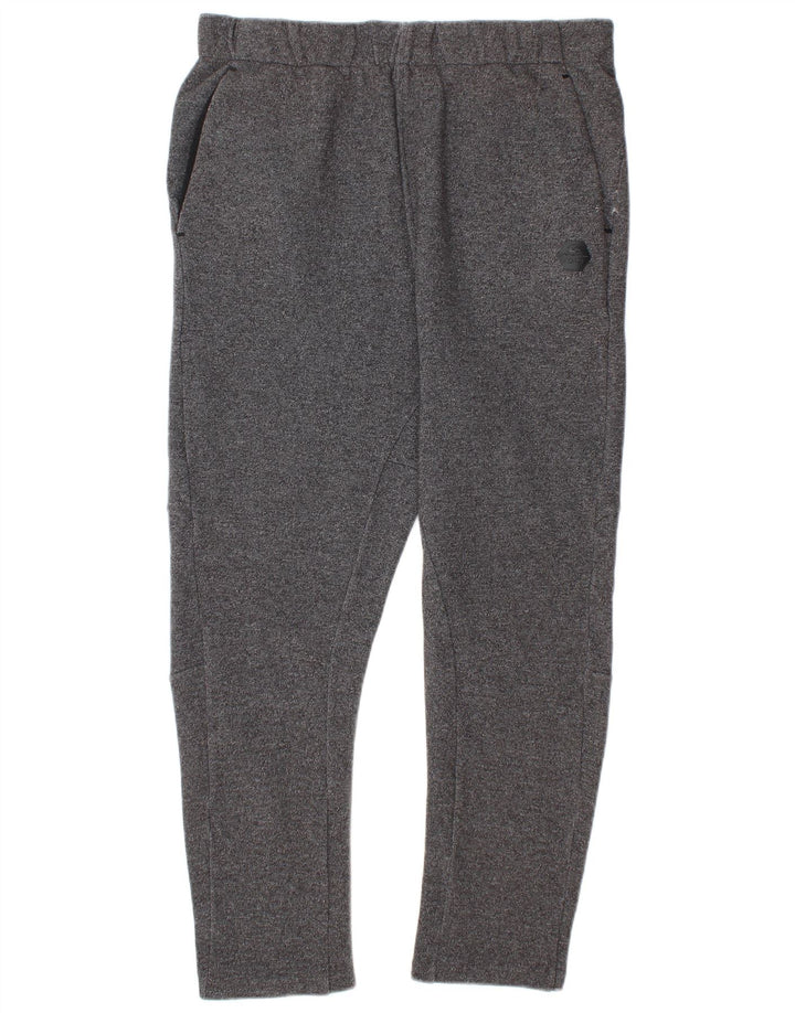 Pantaloni da tuta da uomo Quiksilver Large in poliestere chiazzato grigio