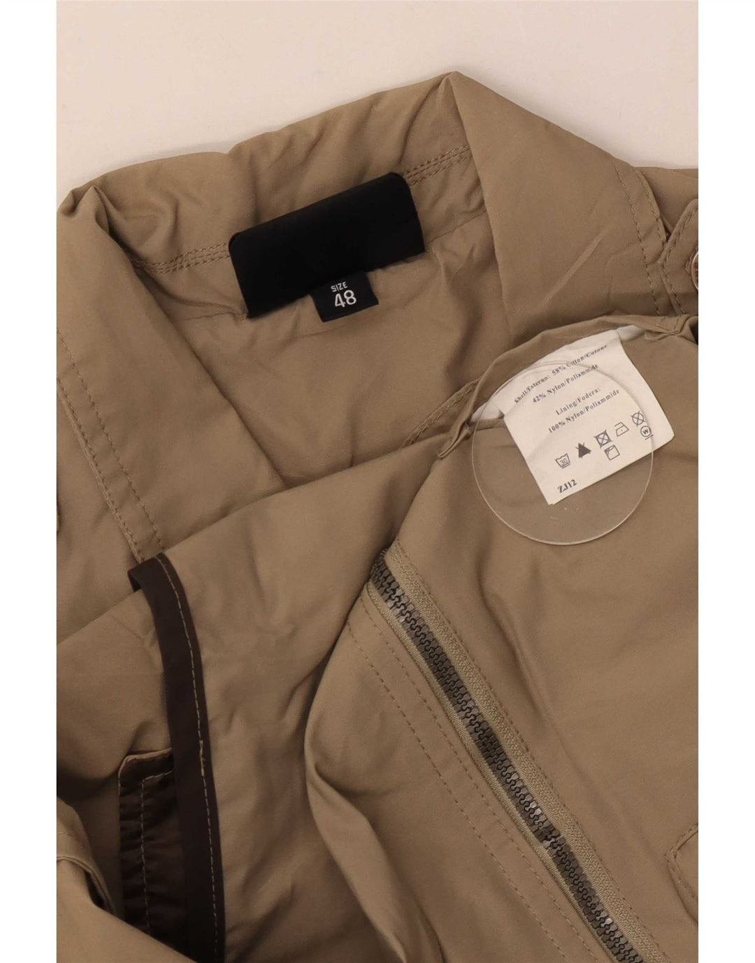 Giacca Militare Uomo Canadiens IT 48 Medio Cotone Kaki
