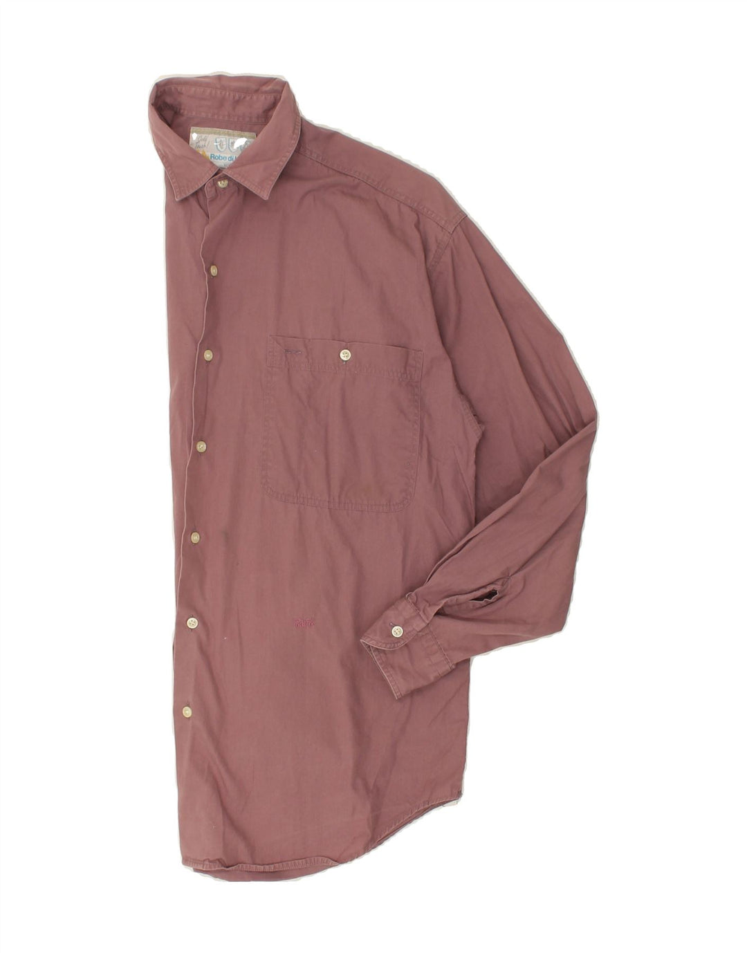 KAPPA Mens Shirt Small Brown Vintage Kappa and Second-Hand Kappa from Messina Hembry 