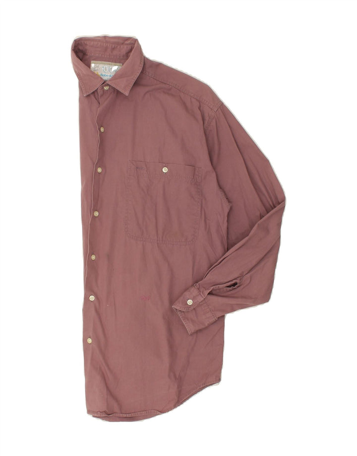 KAPPA Mens Shirt Small Brown Vintage Kappa and Second-Hand Kappa from Messina Hembry 