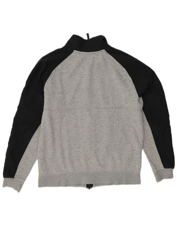 Giacca da ginnastica da uomo Nike Small in cotone color block grigio