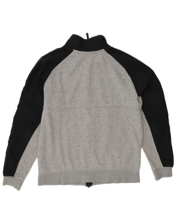 Giacca da ginnastica da uomo Nike Small in cotone color block grigio