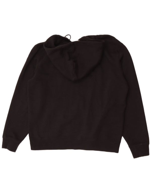 Maglione con cappuccio e zip da uomo Replay 2XL in cotone nero