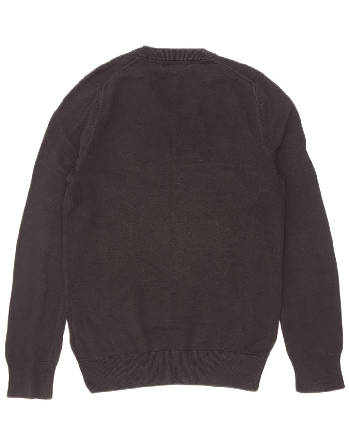 Maglione da uomo con scollo a V Marks & Spencer XS in cotone nero