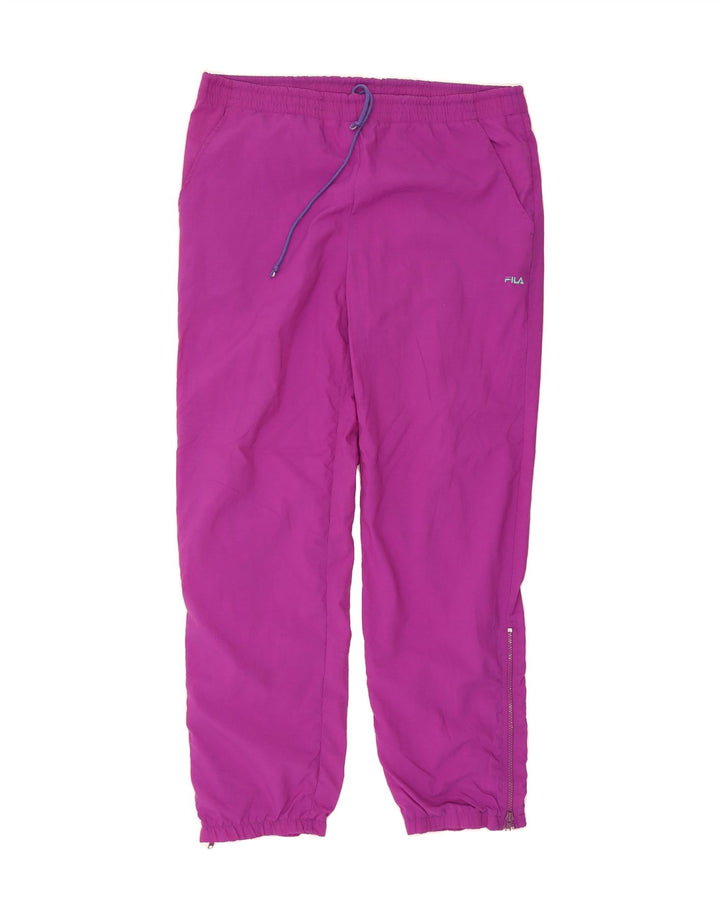 FILA Mens Tracksuit Trousers Joggers Large  Purple Vintage Fila and Second-Hand Fila from Messina Hembry 