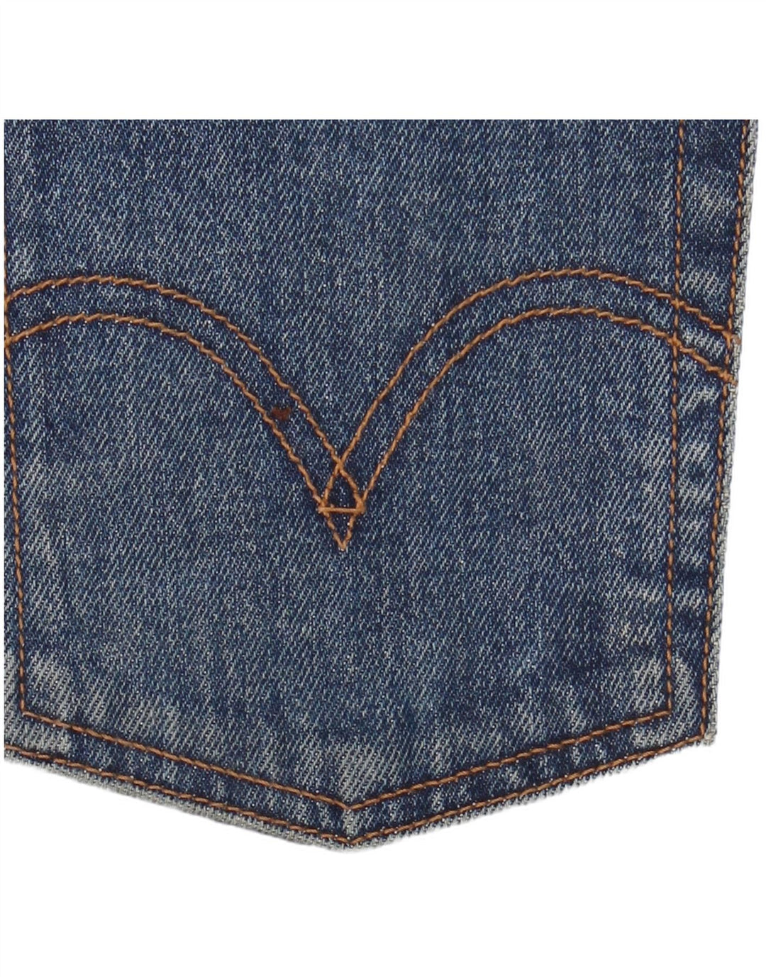 Jeans dritti da donna Levi's W27 L28 cotone blu