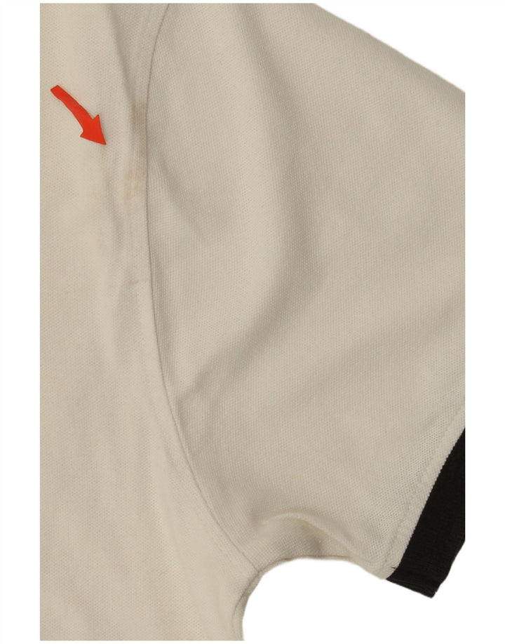 Polo Uomo Trussardi Large Bianca In Cotone