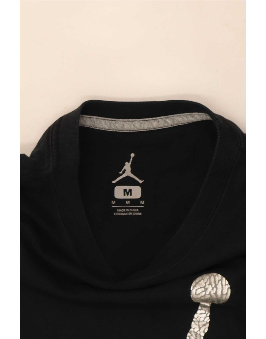 T-shirt grafica Jordan da uomo, colore nero medio