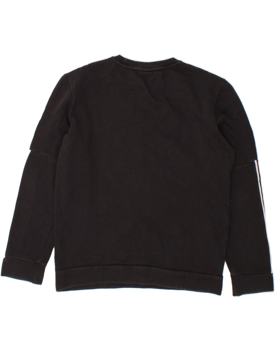 PUMA Mens Graphic Sweatshirt Jumper Small Black Cotton Vintage Puma and Second-Hand Puma from Messina Hembry 