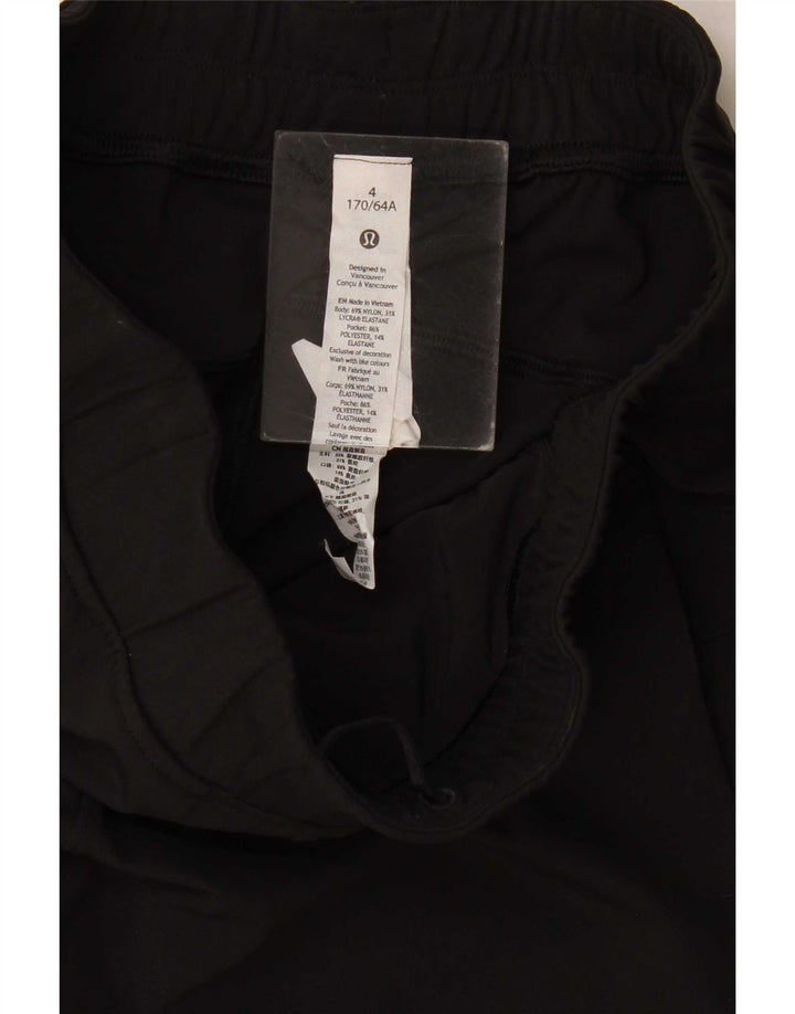 Pantaloni slim da donna Lululemon US 4 Small W26 L28 Nylon nero