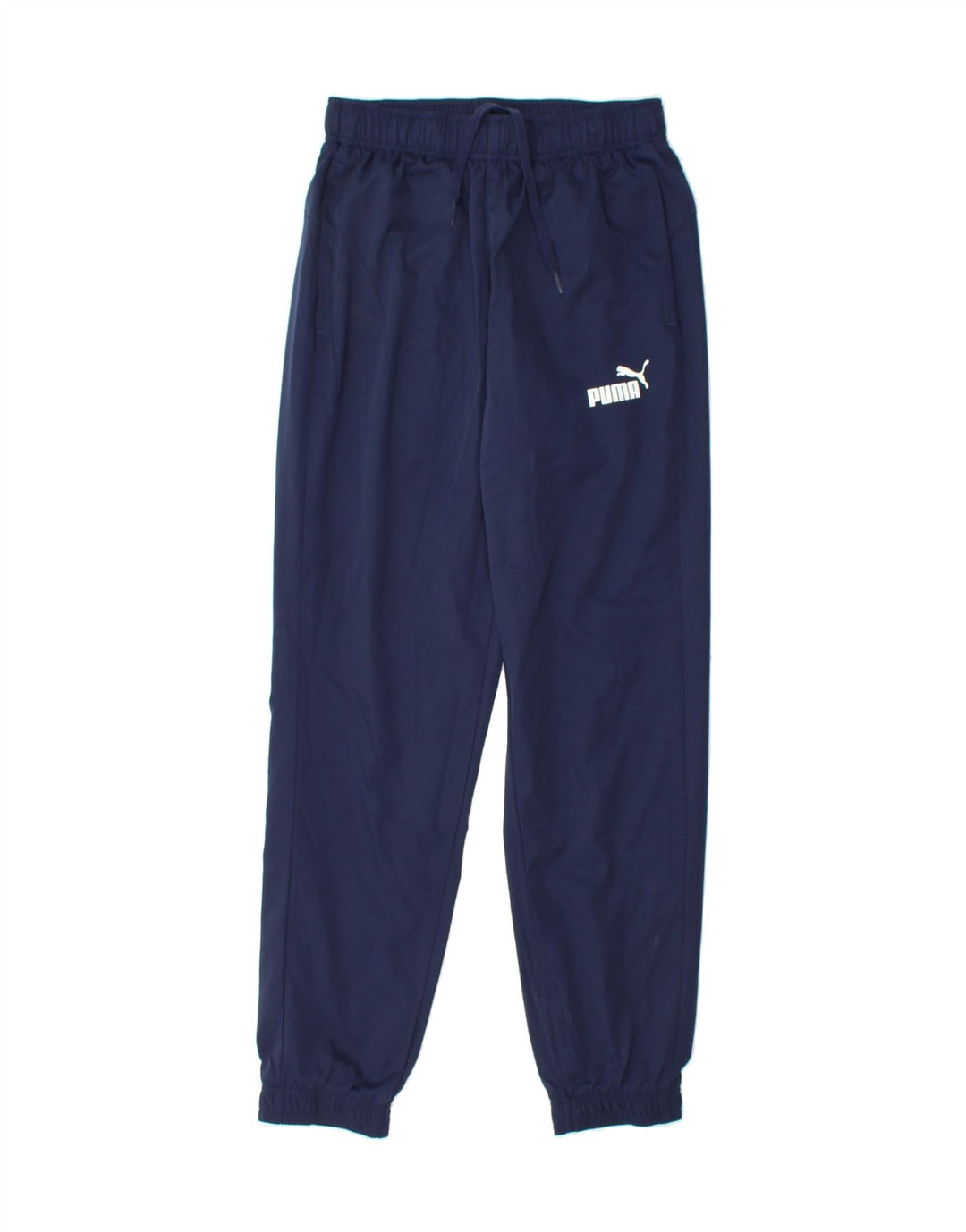 PUMA Womens Tracksuit Trousers Joggers UK 8 Small  Navy Blue Polyester Vintage Puma and Second-Hand Puma from Messina Hembry 