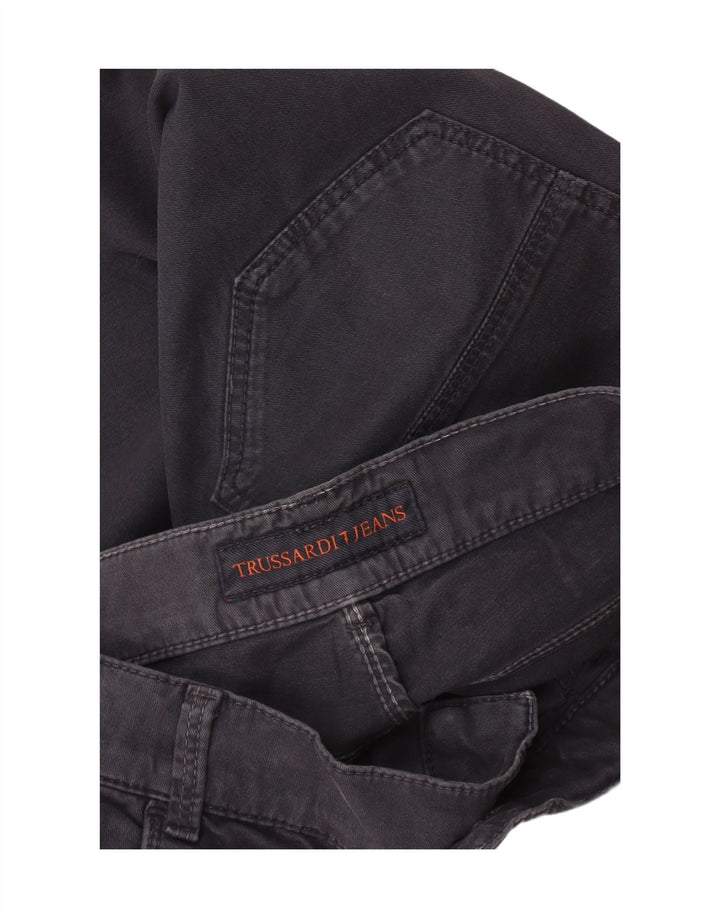 Pantaloni Casual Slim Uomo Trussardi W32 L34 Grigi