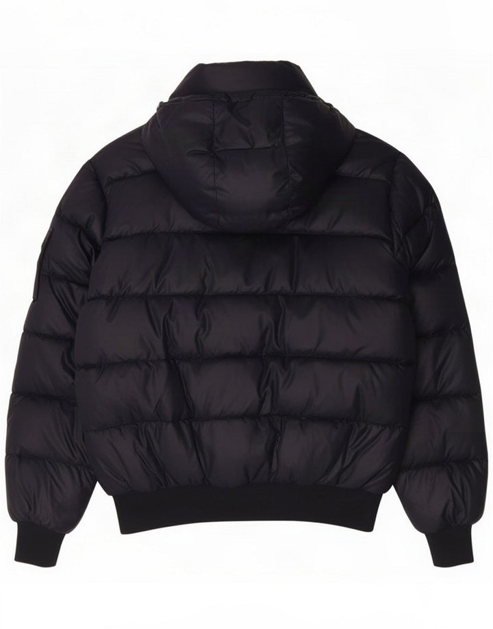 Giacca imbottita con cappuccio da uomo North Sails UK 40 Large blu navy in poliammide