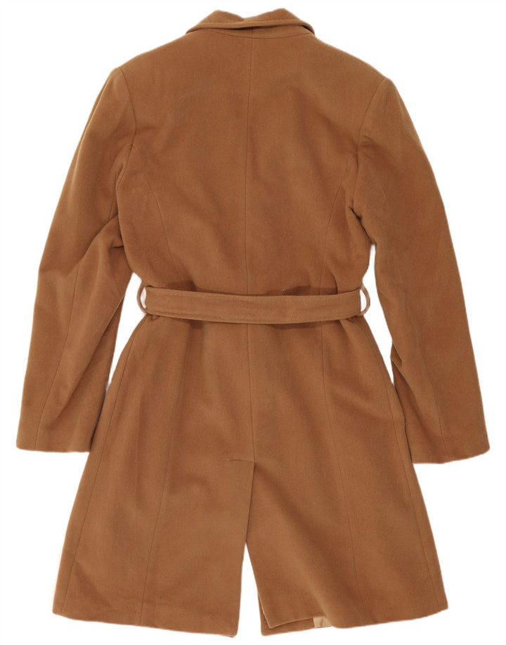 Soprabito vintage da donna IT 48 XL in lana marrone