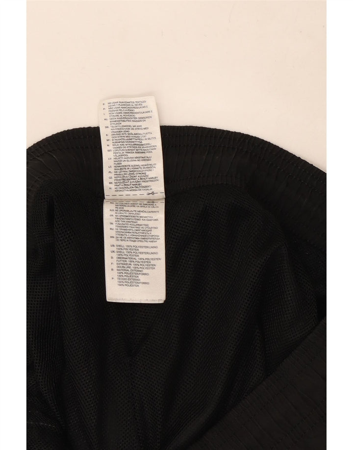 Pantaloncini sportivi da uomo Adidas medi neri in poliestere