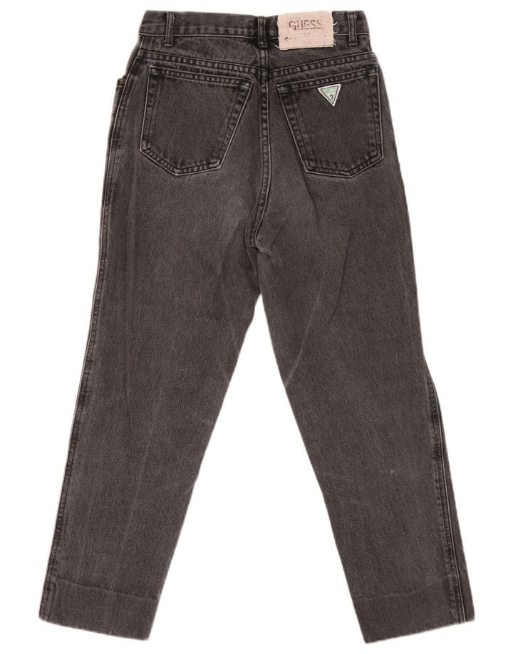 Jeans affusolati da donna Guess W29 L24 cotone nero