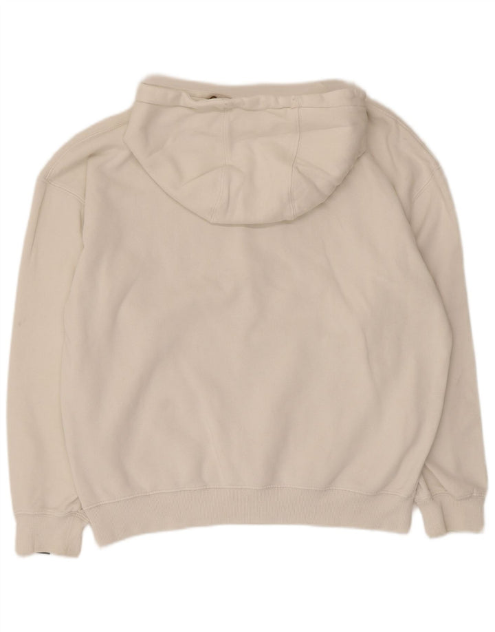 Maglione con cappuccio grafico da uomo Ellesse Duke in cotone bianco medio