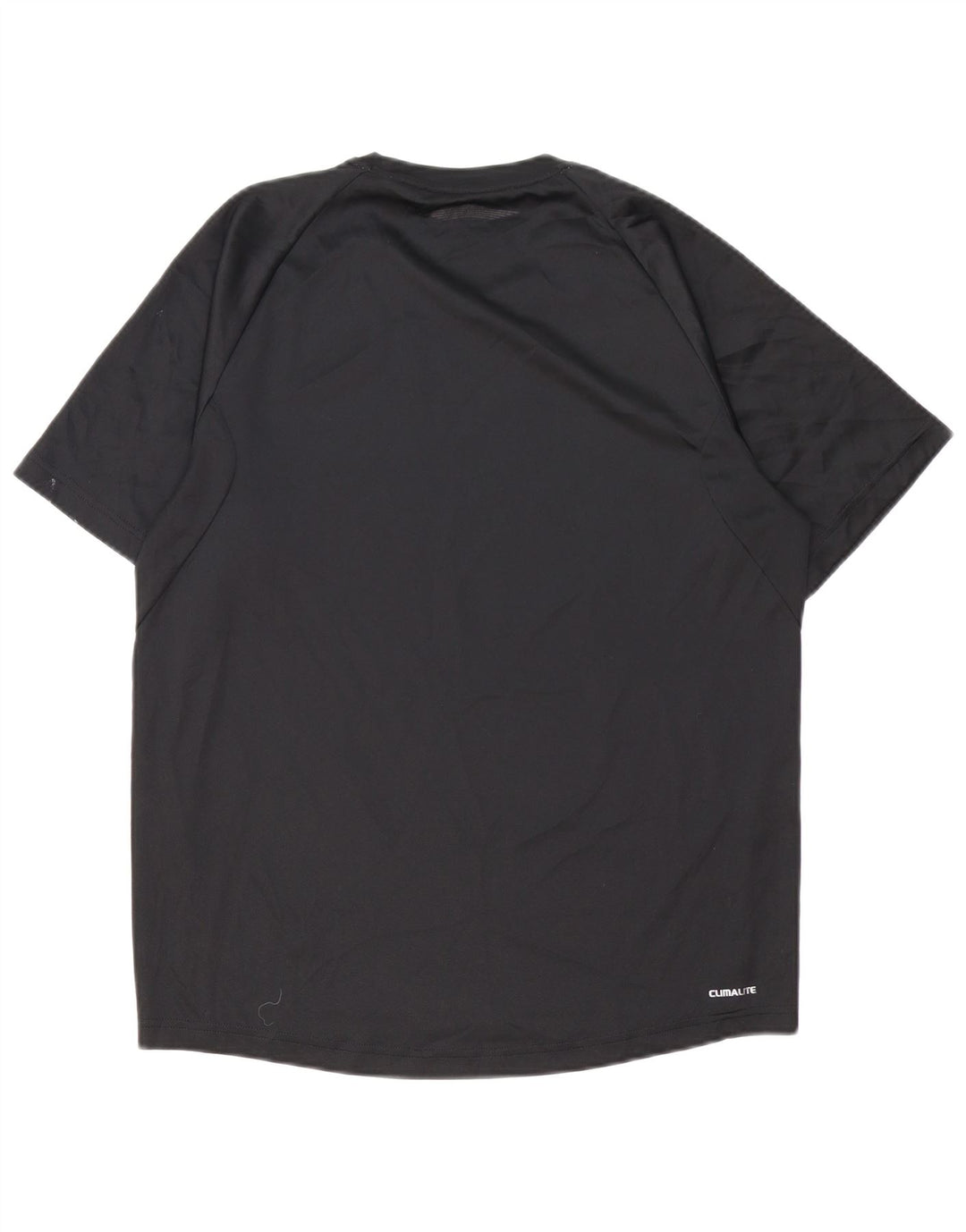 Maglietta Adidas Climalite da uomo media nera