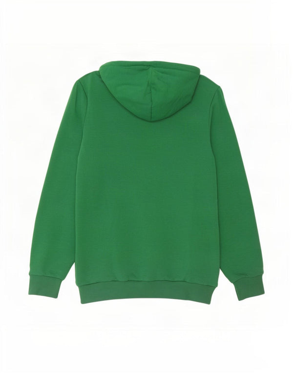 Felpa con cappuccio grafica da uomo Puma Verde medio
