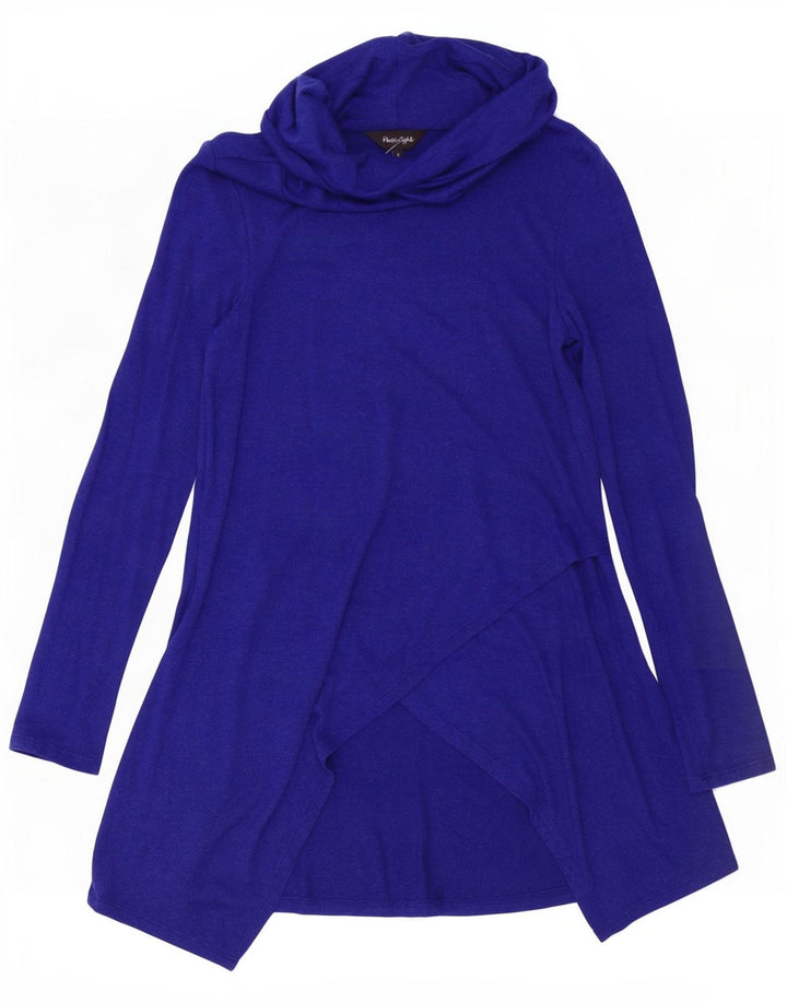 Top tunica a maniche lunghe da donna Phase Eight UK 8 Small in viscosa blu