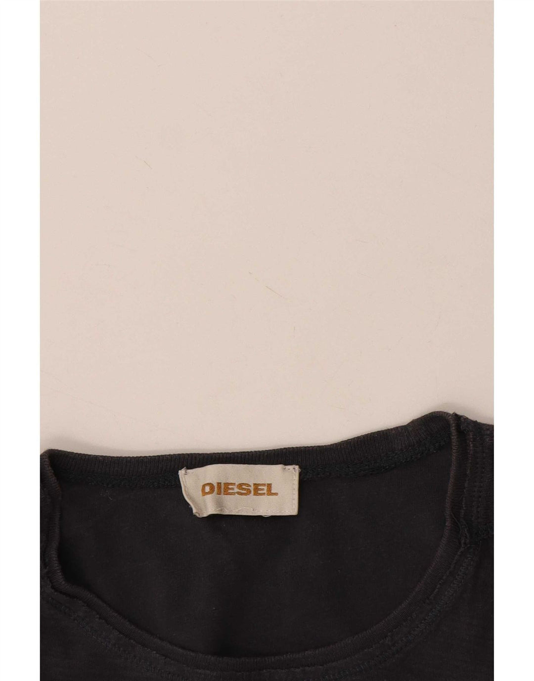 T-shirt da uomo Diesel Top medio blu navy screziato