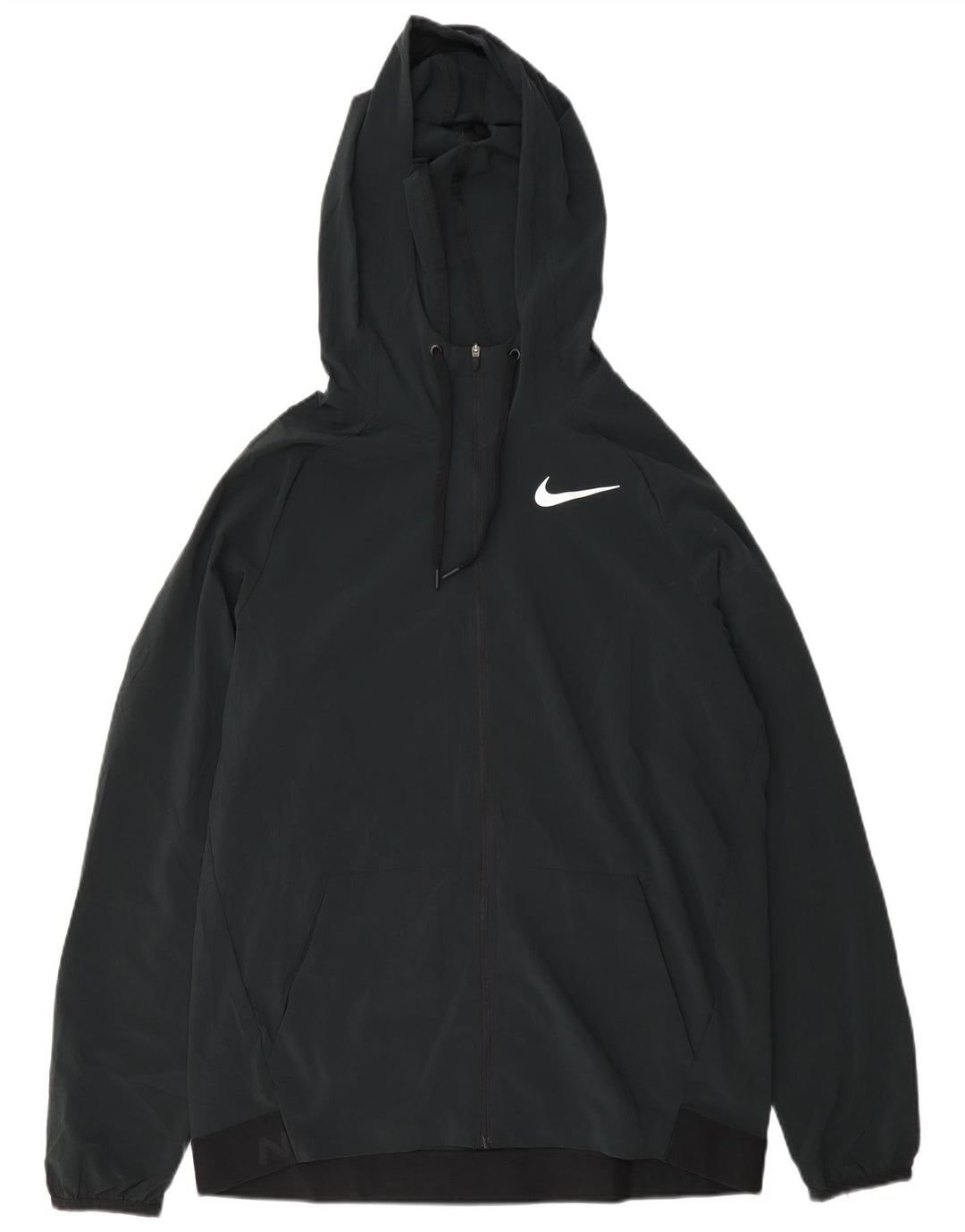 Giacca da tuta grafica Nike Dri Fit da uomo, color block medio blu navy