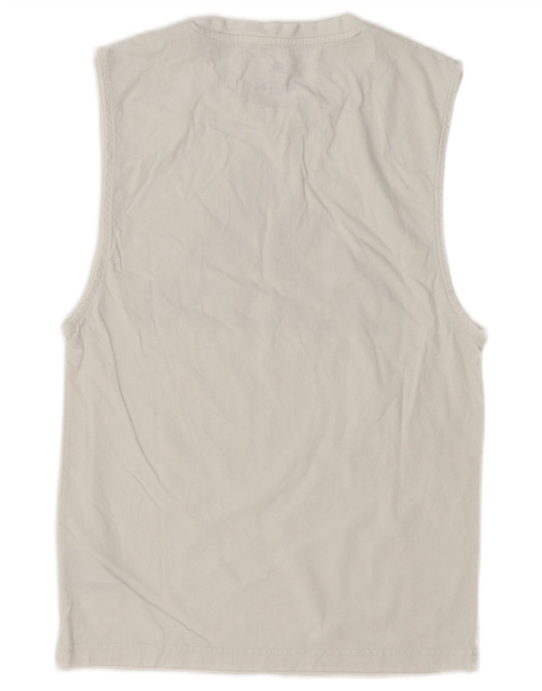 Canotta grafica da uomo Adidas XS in cotone bianco