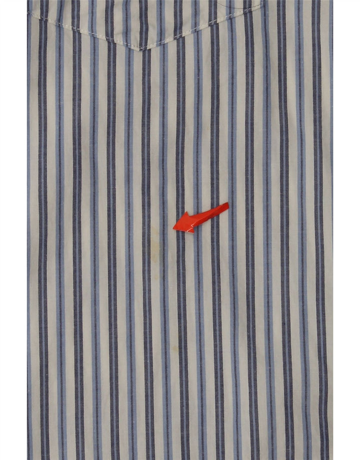 Camicia da uomo Dockers 2XL cotone a righe blu