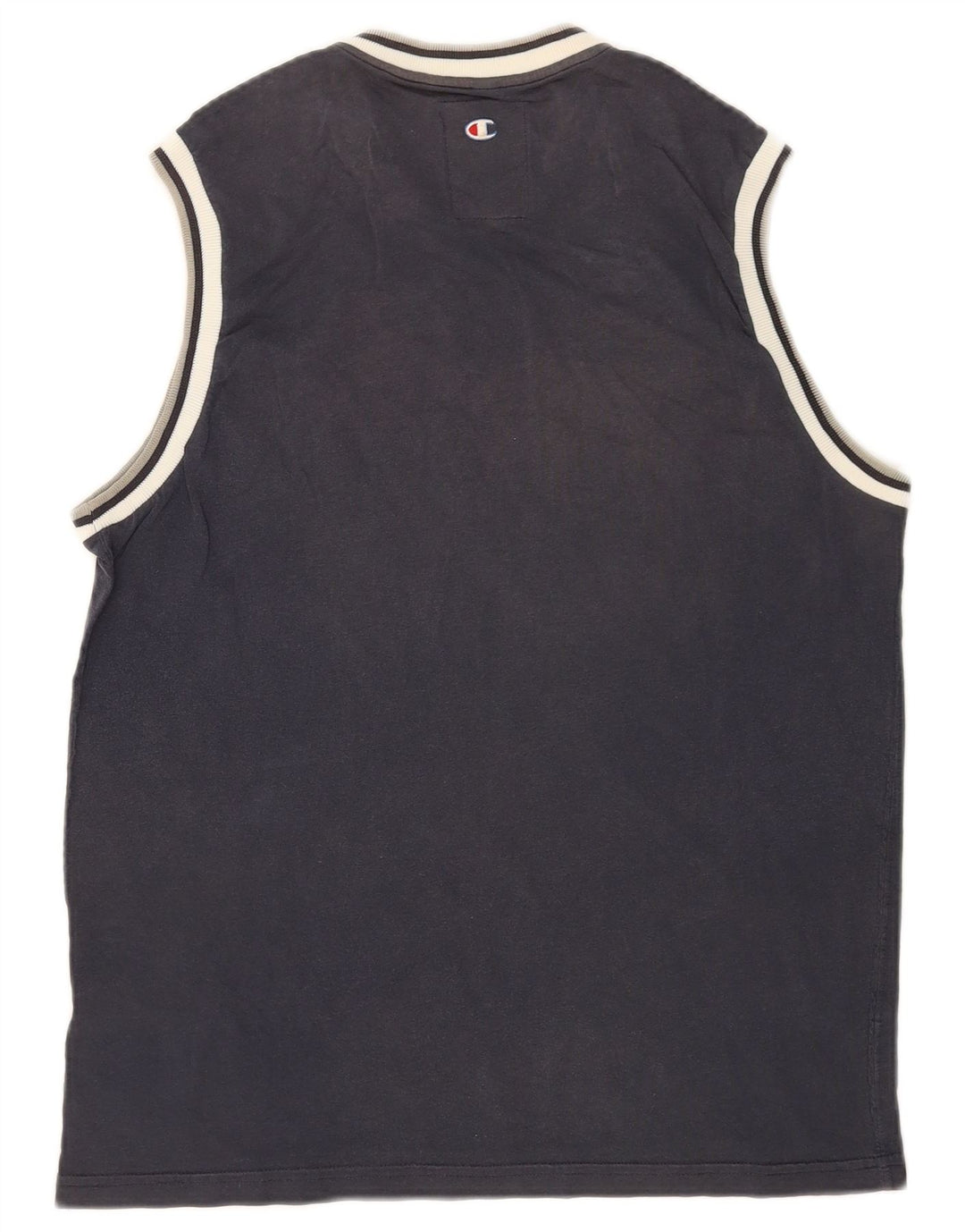 Canotta grafica da uomo Champion della New York University, blu navy medio