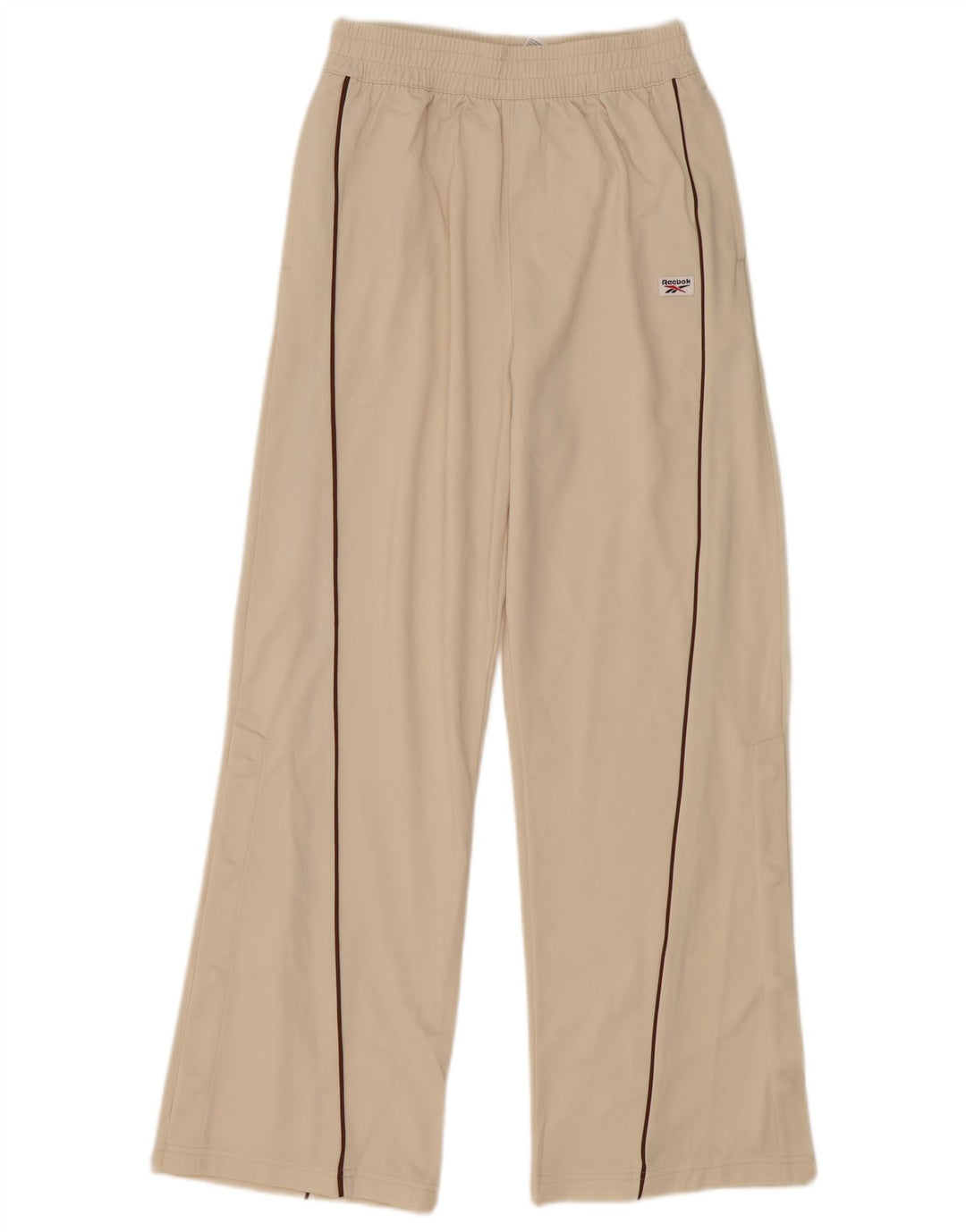 Pantaloni da tuta da uomo Reebok medio poliestere bianco sporco