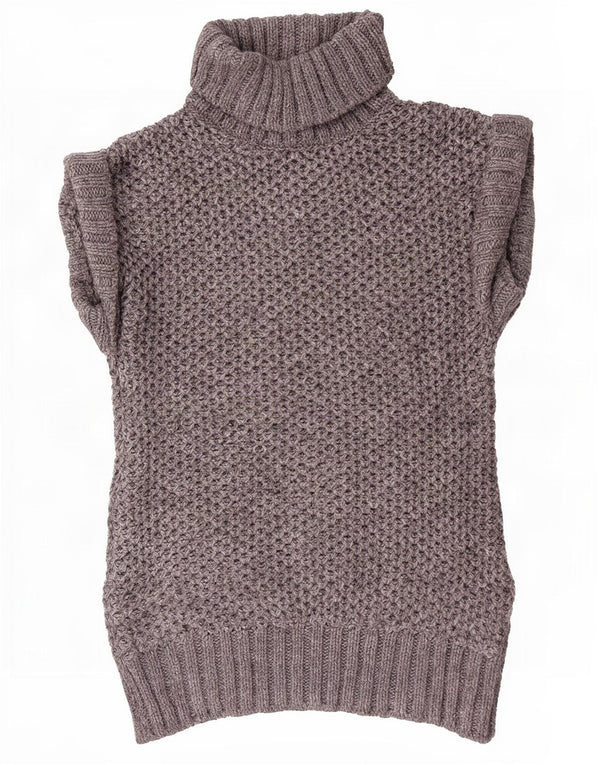 Maglione oversize da donna Marks & Spencer UK 8 piccolo acrilico grigio
