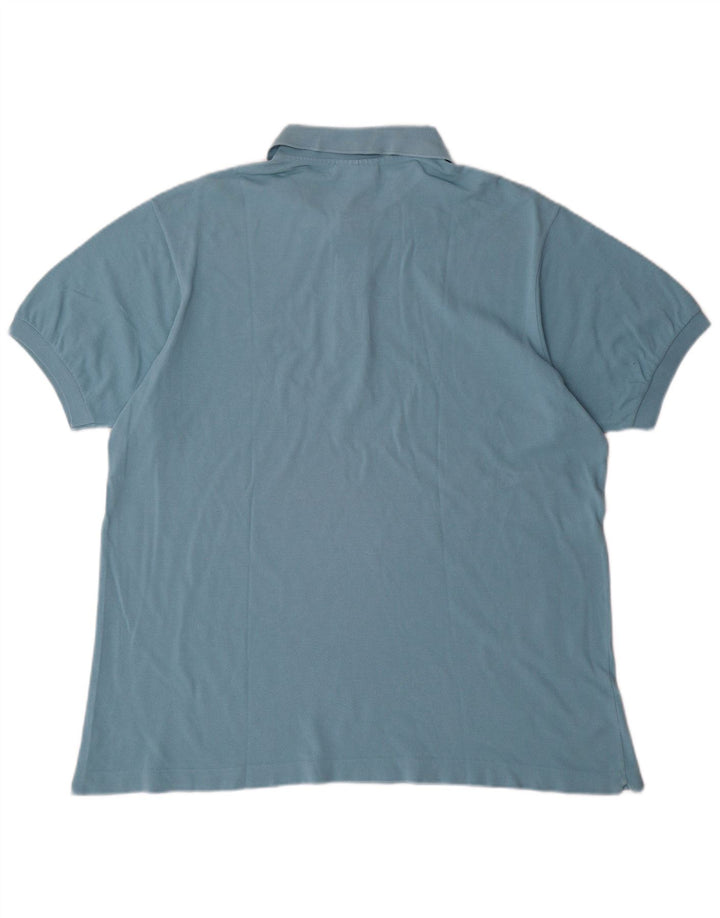 Polo da uomo LACOSTE taglia 6 XL in cotone blu