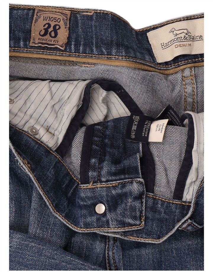 Jeans dritti da uomo Harmont & Blaine W38 L31 cotone blu