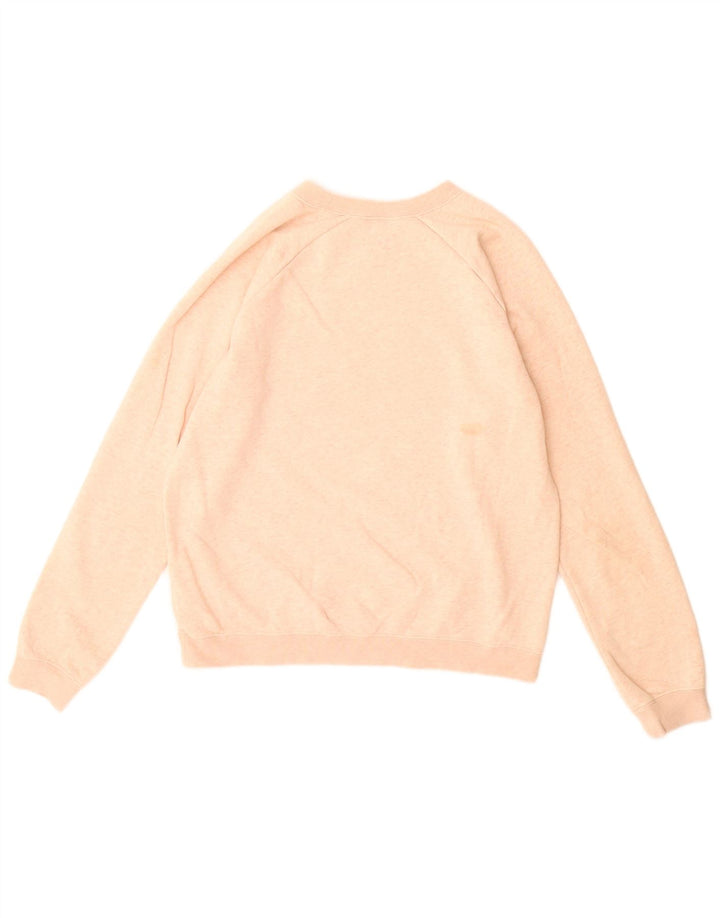 Felpa con grafica Nike da uomo, piccola, in cotone screziato rosa