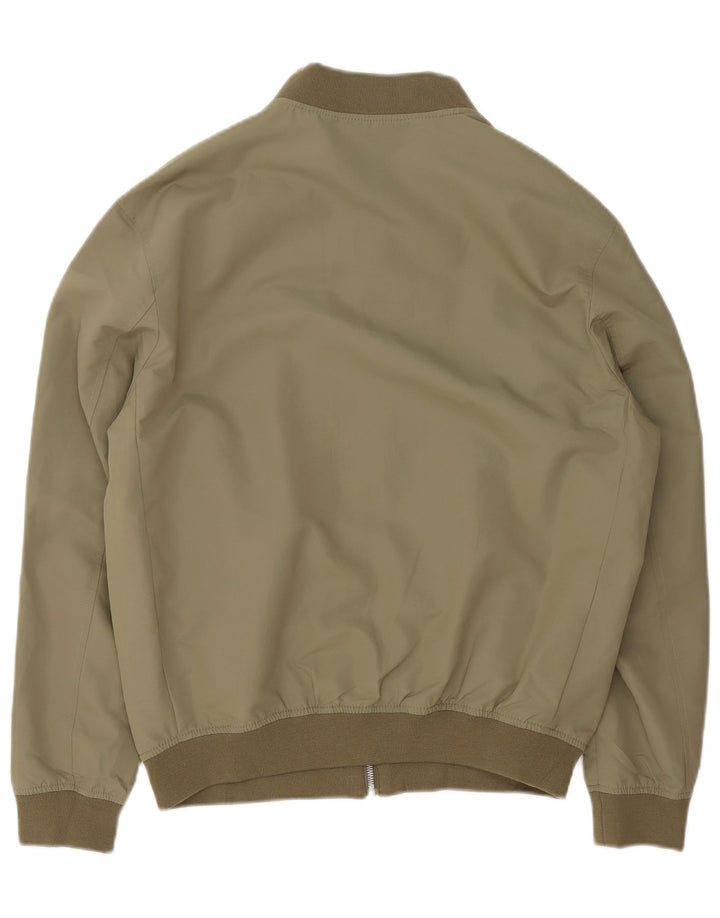Giubbotto bomber da uomo Zara UK 40 grande poliestere verde