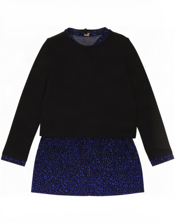 Abito peplo a maniche lunghe da donna Phase Eight UK 10 Piccolo in viscosa grigia