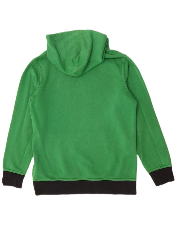 Felpa con cappuccio da ragazzo Nike 12-13 anni grande in cotone verde