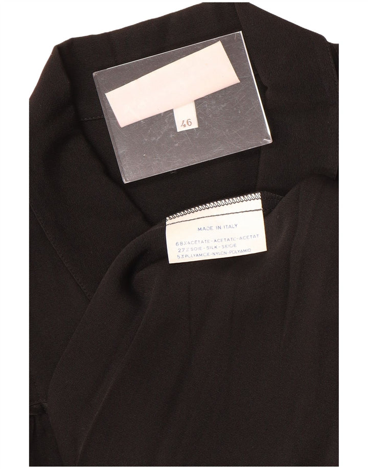 LAURA BIAGIOTTI Soprabito Donna IT 46 Large Acetato Nero