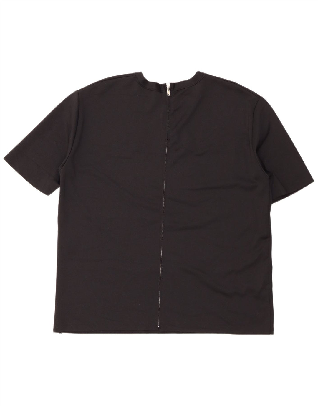 T-shirt Zara da donna Top UK 16 grande nera