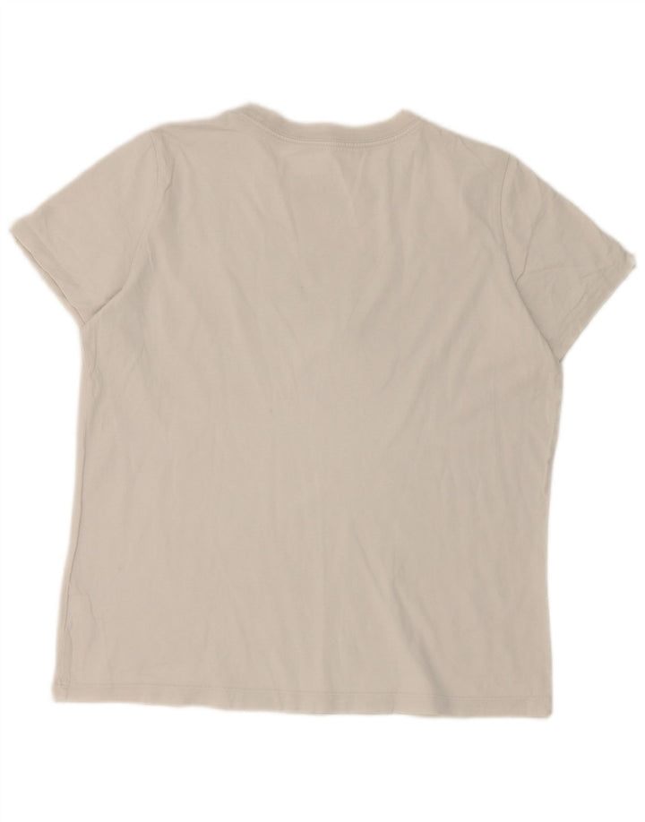 T-shirt grafica da uomo Nike Top grande in cotone bianco
