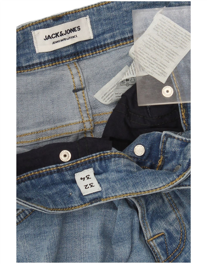 Jeans slim da uomo Jack & Jones W32 L29 cotone blu
