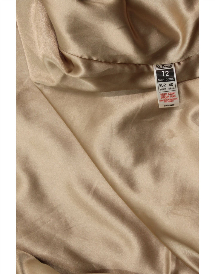 Giacca in pelle da donna St. Bernard UK 12 Pelle beige media